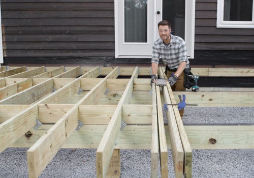 Framing and Joist Installation for Outdoor Living Spaces